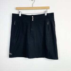 Kastel Denmark Charlotte Black Performance Skorts Skort Golf Pickleball women 12